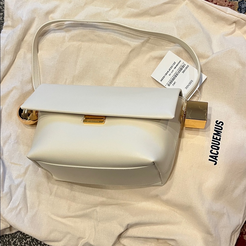 Jacquemus "Le Rond Carre" shoulder bag NWT